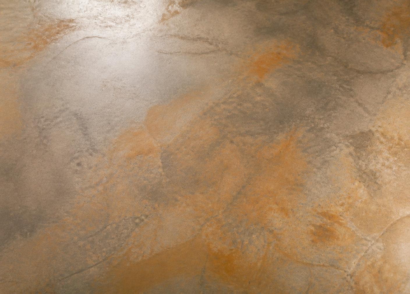 Dettaglio macro di pavimento nuvolato con sfumature manuali